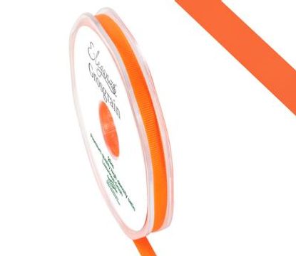 Eleganza Premium Grosgrain Ribbon 6mm x 20m Orange No.04 - Ribbons